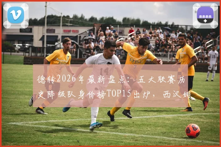 德转2026年最新盘点：五大联赛历史降级队身价榜TOP15出炉，西汉姆联3.63亿欧位列第三，高身价为何难逃降级命运？